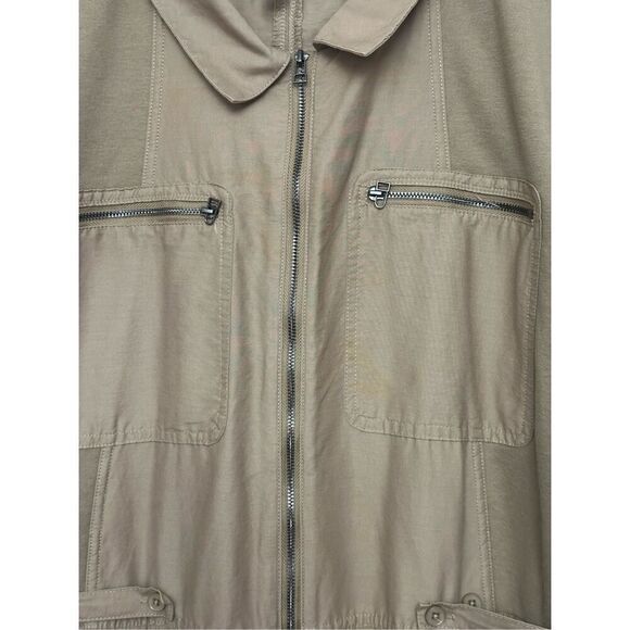 Daily Practice by Anthropologie Short-Sleeve Utility Jumpsuit  Size: L - Picture 6 of 9